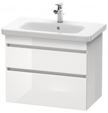 Тумба белый глянец 73 см Duravit DuraStyle DS648102222