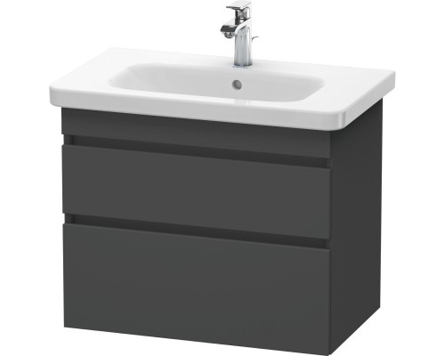 Тумба графит матовый 73 см Duravit DuraStyle DS648104949