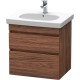 Тумба темный орех 60 см Duravit DuraStyle DS648302121