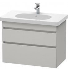 Тумба бетонно-серый матовый 80 см Duravit DuraStyle DS648400707