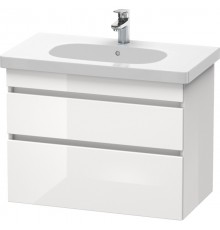 Тумба белый глянец 80 см Duravit DuraStyle DS648402222