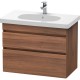 Тумба орех 80 см Duravit DuraStyle DS648407979