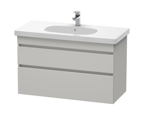 Тумба бетонно-серый матовый 100 см Duravit DuraStyle DS648500707