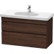 Тумба каштан 100 см Duravit DuraStyle DS648505353