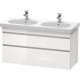 Тумба белый глянец 115 см Duravit DuraStyle DS648602222