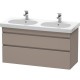 Тумба базальт матовый 115 см Duravit DuraStyle DS648604343