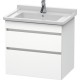 Тумба белый матовый 65 см Duravit DuraStyle DS648701818