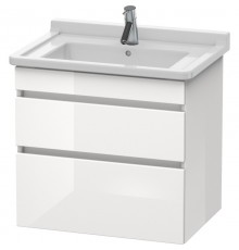 Тумба белый глянец 65 см Duravit DuraStyle DS648702222