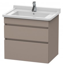 Тумба базальт матовый 65 см Duravit DuraStyle DS648704343