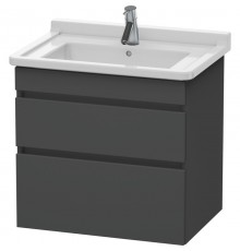 Тумба графит матовый 65 см Duravit DuraStyle DS648704949