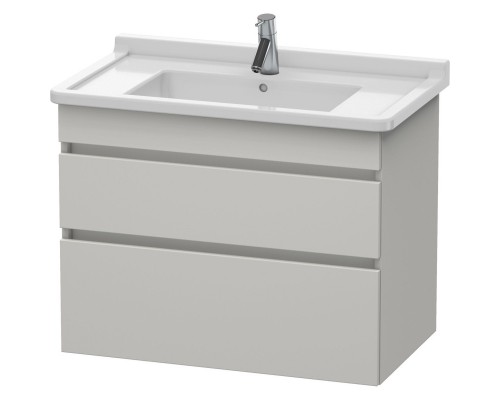 Тумба бетонно-серый матовый 80 см Duravit DuraStyle DS648800707