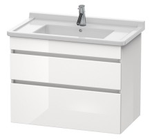 Тумба белый глянец 80 см Duravit DuraStyle DS648802222