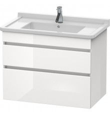 Тумба белый глянец 80 см Duravit DuraStyle DS648802222