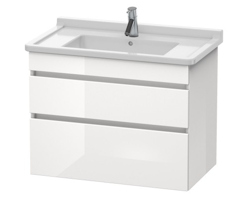 Тумба белый глянец 80 см Duravit DuraStyle DS648802222