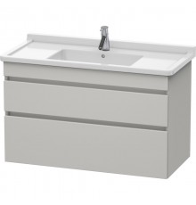 Тумба бетонно-серый матовый 100 см Duravit DuraStyle DS648900707