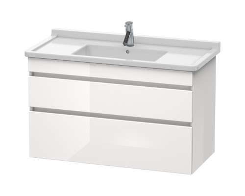 Тумба белый глянец 100 см Duravit DuraStyle DS648902222