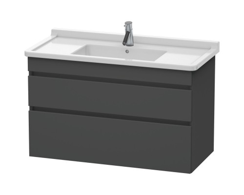 Тумба графит матовый 100 см Duravit DuraStyle DS648904949