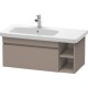 Тумба базальт матовый 93 см Duravit DuraStyle DS639704343