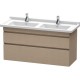 Тумба лен 120 см Duravit DuraStyle DS649007575