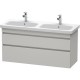 Тумба бетонно-серый матовый 123 см Duravit DuraStyle DS649800707