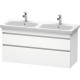 Тумба белый матовый 123 см Duravit DuraStyle DS649801818