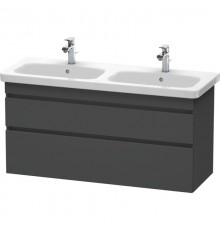 Тумба графит матовый 123 см Duravit DuraStyle DS649804949