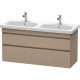 Тумба лен 123 см Duravit DuraStyle DS649807575