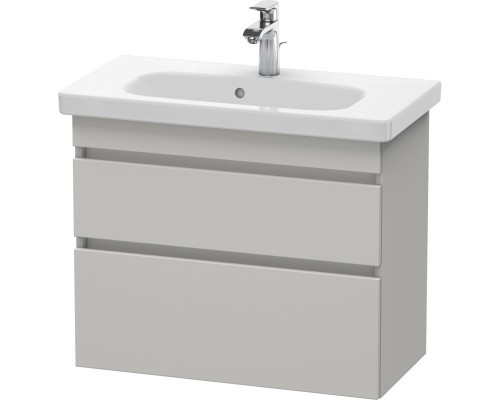 Тумба бетонно-серый матовый 73 см Duravit DuraStyle DS649900707