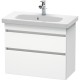 Тумба белый матовый 73 см Duravit DuraStyle DS649901818