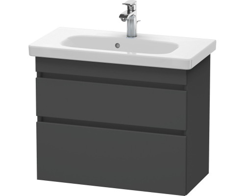 Тумба графит матовый 73 см Duravit DuraStyle DS649904949