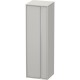 Пенал подвесной бетонно-серый матовый L Duravit Ketho KT1257L0707