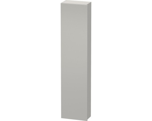 Пенал подвесной бетонно-серый матовый L Duravit DuraStyle DS1228L0707