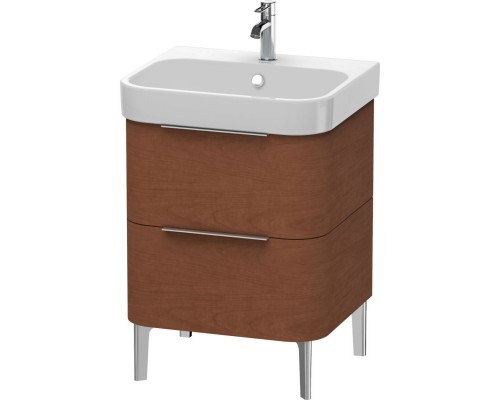 Тумба американский орех 57,5 см Duravit Happy D.2 H2637101313