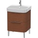 Тумба американский орех 57,5 см Duravit Happy D.2 H2637101313