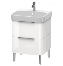 Тумба белый глянец 57,5 см Duravit Happy D.2 H2637102222