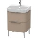 Тумба лен 57,5 см Duravit Happy D.2 H2637107575