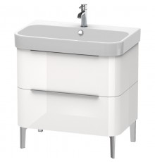 Тумба белый глянец 77,5 см Duravit Happy D.2 H2637302222