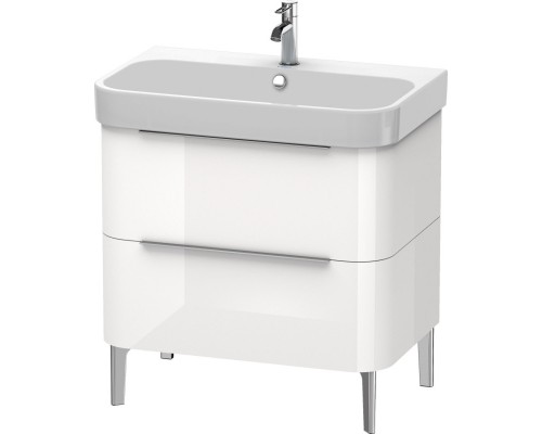 Тумба белый глянец 77,5 см Duravit Happy D.2 H2637302222