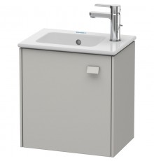 Тумба бетонно-серый матовый 42 см Duravit Brioso BR4000L0707