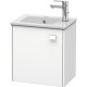 Тумба белый матовый 42 см Duravit Brioso BR4000L1818