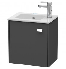 Тумба графит матовый 42 см Duravit Brioso BR4000L1049