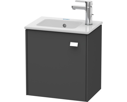 Тумба графит матовый 42 см Duravit Brioso BR4000L1049