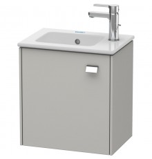 Тумба бетонно-серый матовый 42 см Duravit Brioso BR4000L1007