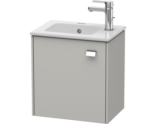 Тумба бетонно-серый матовый 42 см Duravit Brioso BR4000L1007