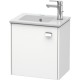 Тумба белый матовый 42 см Duravit Brioso BR4000L1018