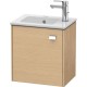 Тумба дуб 42 см Duravit Brioso BR4000L1030