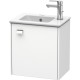 Тумба белый матовый 42 см Duravit Brioso BR4000R1018