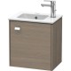 Тумба серый дуб 42 см Duravit Brioso BR4000R1035