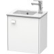 Тумба белый матовый 42 см Duravit Brioso BR4000R1818