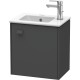 Тумба графит матовый 42 см Duravit Brioso BR4000R4949